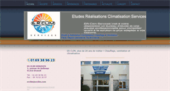 Desktop Screenshot of erclim-services.com